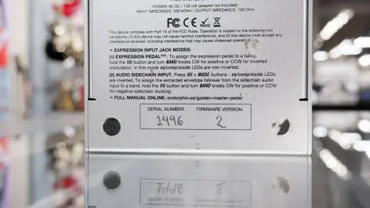 Endorphin Golden Master Pedal 2